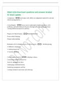 NSGD 2216 Final Exam questions and answers Graded&NewLine;A&plus; latest update&NewLine;Competency - Knowledge&comma; skill&comma; ability and judgement required for safe and&NewLine;ethical nursing practice&period; I&NewLine;Critical Inquiry - Process used to understand complex situations&comma; solve&NewLine;probkems