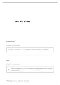 NVCC BIOLOGY 101 CH&period; 1 &plus; 2 QUESTIONS AND VERIFIED ANSWERS