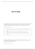 BIO 101 EXAM 1 &lpar;TCC NORFOLK&comma; MURRAY&rpar; QUESTIONS AND VERIFIED ANSWERS