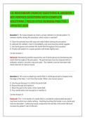 CJE Benchmark Exam &num;2 2026&sol;2027 &vert; 300 NCLEX-Style Nursing Practice Questions & Verified Answers &vert; Complete Solutions & Rationales &vert; Comprehensive Review &vert; Latest Update &vert; Graded A&plus;