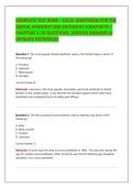 Local Anesthesia for the Dental Hygienist 2nd Edition by Logothetis &vert; Test Bank Chapters 1&ndash;16 &vert; Questions & Verified Answers &vert; Detailed Rationales &vert; 2026&sol;2027