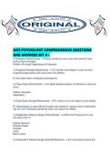 AICE PSYCHOLOGY COMPREHENSIVE QUESTIONS AND ANSWERS SET A&period;pdf