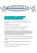 AICE ENVIRONMENTAL MANAGEMENT QUESTIONS AND ANSWERS SET A&period;pdf