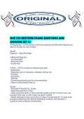 NUR 550 MIDTERM EXAMS QUESTIONS AND ANSWERS SET A&period;pdf