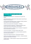 NUR 550 CORE REVIEW QUESTIONS AND ANSWERS SET A&period;pdf