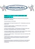 CMSRN ALL STUDY LATEST QUESTIONS AND ANSWERS SET A&period;pdf
