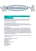CMSRN ALL EVALUATION TEST QUESTIONS AND ANSWERS SET A&period;pdf