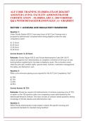 ALF CORE TRAINING FLORIDA EXAM 2026&sol;2027 &NewLine;ASSISTED LIVING FACILITY ADMINISTRATOR &NewLine;CERTIFICATION &ndash; FLORIDA AHCA &vert; 200 VERIFIED &NewLine;Q&A WITH DETAILED RATIONALES &vert; A&plus; GRADED&excl;&excl;&NewLine;