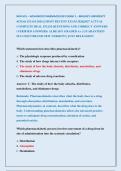 NUR 651  EXAMS &ndash; BRADLEY UNIVERSITY