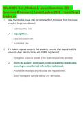 WGU D075 Unit&comma; Module & Lesson Questions 2026 &vert; Complete Practice Review & Answer Explanations