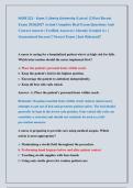 NURS 221 - Exam 1 Liberty University &lpar;Latest&rpar; &vert;&vert; Most Recent &NewLine;Exam 2026&vert;2027 Actual Complete Real Exam Questions And &NewLine;Correct Answer &lpar;Verified Answers&rpar; Already Graded A&plus; &vert; &NewLine;Guaranteed Success&excl;&excl; Newest Exam &vert; Just Released&excl;&excl; 