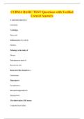 CCBMA BASIC TEST Questions with Verified&NewLine;Correct Answers