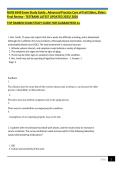 NURS 6540 ADVANCED PRACTICE CARE OF FRAIL ELDERS FINAL EXAM STUDY GUIDE&colon; Complete Test Bank with Rationales &lpar;2023&sol;2024 Update&rpar; &ndash; Comprehensive Q&A for Geriatric NP Certification