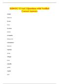 D204 EC U3 As&iacute; 2 Questions with Verified&NewLine;Correct Answers