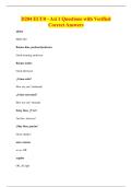 D204 ECU0 - Asi 1 Questions with Verified&NewLine;Correct Answers