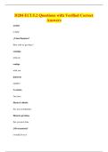 D204 ECU5&period;2 Questions with Verified Correct&NewLine;Answers