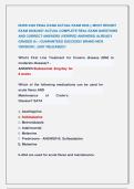 NURS 5432 FINAL EXAM ACTUAL EXAM 2026 &vert;&vert; MOST RECENT &NewLine;EXAM 2026&vert;2027 ACTUAL COMPLETE REAL EXAM QUESTIONS &NewLine;AND CORRECT ANSWERS &lpar;VERIFIED ANSWERS&rpar; ALREADY &NewLine;GRADED A&plus; &vert; GUARANTEED SUCCESS&excl;&excl; BRAND NEW &NewLine;VERSION&excl; &vert; JUST RELEASED&excl;&excl;