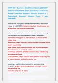 NURS 6011 Exam 1 &vert;&vert; Most Recent Exams 2026&vert;2027 