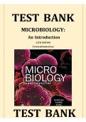 Test Bank Microbiology&colon; An Introduction 13th Ed Tortora &vert; Verified Answers 2026&sol;2027