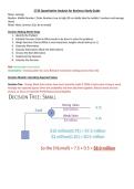 C723 Quantitative Analysis for Business Study Guide WGU &vert; 2026&sol;2027