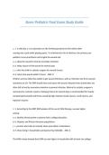 Burns Pediatric Final Exam Study Guide &vert; Pediatric Nursing Questions & Answers &vert; 2026&sol;2027