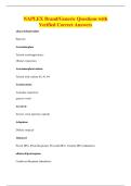 NAPLEX Brand&sol;Generic Questions with&NewLine;Verified Correct Answers