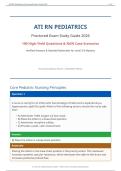 ATI RN PEDIATRICS Ultimate Exam Prep Bundle &vert; Practice Q&A 2026&sol;27 &lpar;PDF&rpar; &vert; 100&percnt; Pass Assured &vert; Rated A&plus; &vert; Instant Pdf Download