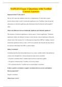 NAPLEX Exam 1 Questions with Verified&NewLine;Correct Answers