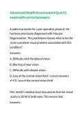 75 Free NCLEX Questions &ndash; c o BrilliantNurse&period;com exam with correct answers