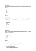 CompTIA Security&plus; SY0-201 Quiz Questions & Correct Answers &vert; Study Guide 2026&sol;2027