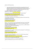 Community Health Nursing Test Questions & Answers &vert; Study Guide 2026&sol;2027