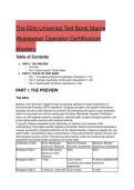 2026&sol;2027 S-Tier Maine Wastewater Operator Certification Test Bank & Study Guide &vert; DEP Compliance & Biological Process Control