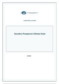 Saunders Postpartum Exam &vert; Practice Test Questions & Answers