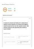 WGU D367 Innovation in Finance Pre-assessment &vert; 70 Questions and Answers &vert; 2026&sol;27 Updated &vert; 100&percnt; Correct&period;