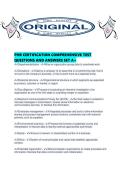 PHR CERTIFICATION COMPREHENSIVE TEST QUESTIONS AND ANSWERS SET A&period;pdf