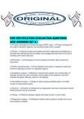 PHR CERTIFICATION EVALUATION QUESTIONS AND ANSWERS SET A&period;pdf