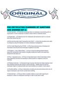 PHR CERTIFICATION EXAMINERS SET QUESTIONS AND ANSWERS SET A&period;pdf