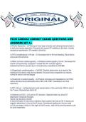 PCCN CARDIAC CORRECT EXAMS QUESTIONS AND ANSWERS SET A&period;pdf