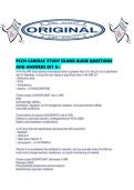 PCCN CARDIAC STUDY EXAMS GUIDE QUESTIONS AND ANSWERS SET A&period;pdf