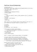 Advanced Pathophysiology Final Exam 2026 &ndash; Questions & Answers&comma; Study Guide & Comprehensive Exam Review