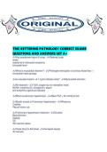 TMC KETTERING PATHOLOGY CORRECT EXAMS QUESTIONS AND ANSWERS SET A&period;pdf