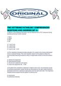 TMC KETTERING PATHOLOGY COMPREHENSIVE QUESTIONS AND ANSWERS SET A&period;pdf