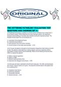 TMC KETTERING PATHOLOGY EVALUATION TEST QUESTIONS AND ANSWERS SET A&period;pdf