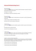 Advanced Pathophysiology Exam 2 2026 &ndash; Questions & Answers&comma; Study Guide&comma; Practice Questions & Exam Review