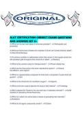ALAT CERTIFICATION CORRECT EXAMS QUESTIONS AND ANSWERS SET A&period;pdf