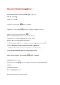 Advanced Pathophysiology Exam 4 2026 &ndash; Questions & Answers&comma; Study Guide&comma; Practice Questions & Exam Review