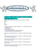HAZMAT OPERATIONS CORRECT EXAMS ANSWERS AND QUESTIONS SET A&period;pdf