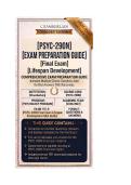 PSYC 290N Exam 1 & Final Exam Bundle Lifespan Development  &vert; Questions And Answers 2026&sol;2027 Chamberlain