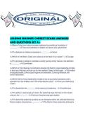 LEADING MARINES CORRECT EXAMS ANSWERS AND QUESTIONS SET A&period;pdf