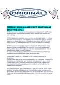FRESENIUS ANNUAL CORE REVIEW ANSWERS AND QUESTIONS SET A&period;pdf